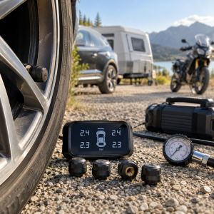 Jak vybrat dodatečný TPMS pro auto, karavan, přívěs a motocykl