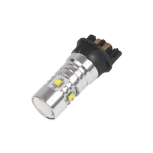 LED autožárovka 12V-24V / PW24W - bílá 6x5W CREE LED (2ks)