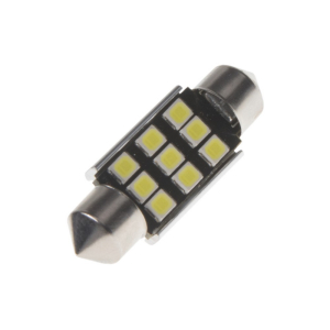 LED sulfid SV8,5 / 36mm / 12V - bílá 9xSMD LED (2ks)
