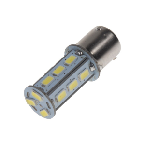 LED autožárovka BAU15s - 12/24V bílá 18xSMD LED (2ks)