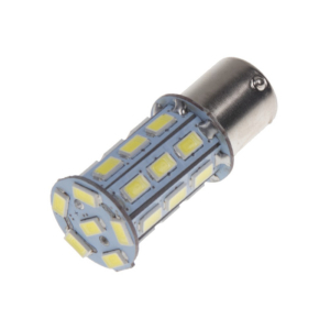LED autožárovka BAU15s / 12V - bílá 27xLED (2ks)