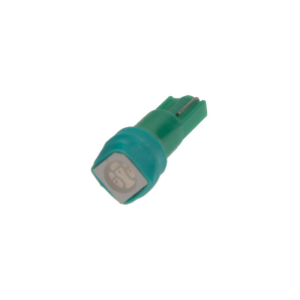 LED autožárovka 12V/T5 - zelená 1xSMD (2ks)