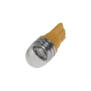 LED autožárovka 12V / T10 / W5W - oranžová 1xSMD LED (2ks)