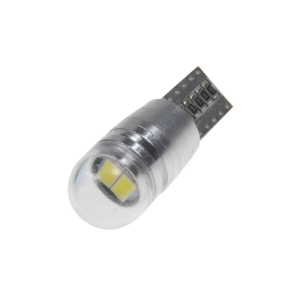 LED autožárovka 12V/T10/W5W - bílá 2xSMD 5730 CanBus (2ks)