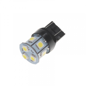 LED autožárovka 12V/T20/W3x16q - bílá 9xSMD (2ks)