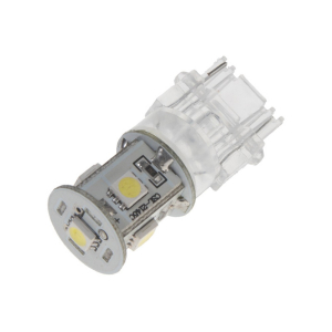LED autožárovka 12V / T20 / W2,5x16d - bílá 5xSMD (1ks)