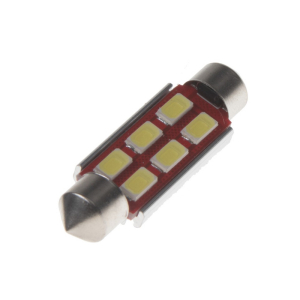 LED sulfid SV8,5/42mm/24V - bílá 6xSMD LED (2ks)