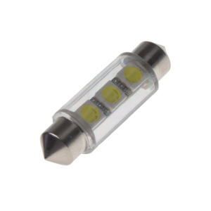 LED sulfid SV8,5/39mm/12V - bílá 3xSMD LED (2ks)