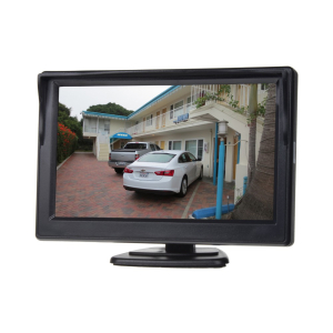 LCD monitor 5&quot; - PAL/NTSC černý na palubní desku nebo HR držák
