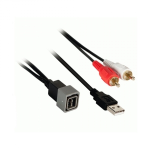 Konektor USB / Cinch - Nissan Cube / NV / Versa / Cabstar (2007-&gt;)