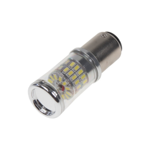 LED autožárovka BAY15D/12-24V - bílá 48xSMD TURBO LED (2ks)