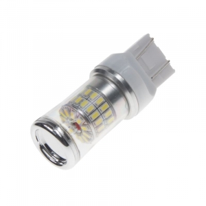 LED autožárovka T20 (7443) / 12-24V - bílá 48xSMD TURBO LED (2ks)