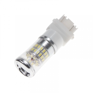 LED autožárovka T20 (3157)/12-24V - bílá 48xSMD TURBO LED (2ks)