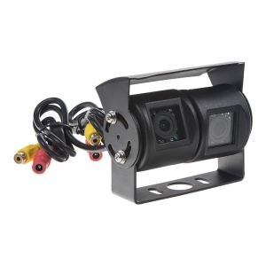 Duální kamera s IR - CCD/PAL/12V/IP68 (100x66x83mm)