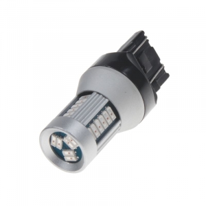 LED autožárovka 12-24V/T20 (7443) - oranžová 30xSMD LED CanBus (2ks)