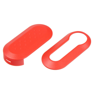 Náhradní obal klíče - Fiat (3-tlačítkový) červený