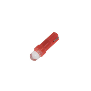 LED žárovka do auta W2x4,6d / T5 / 12V - červená LED (2ks)