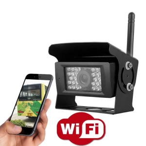 Přídavná WIFI kamera 12V / 24V - WIFI / 540 TVR / 28x IR LED / 90 ° / IP67 / iOS / Android