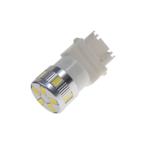 LED autožárovka T20 (3157) - 12V / 24V bílá 11x SMD 5730 LED (2ks)