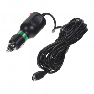 Kabeláž do CL zapalovače 12V / 24V - Mini USB pro černé skříňky
