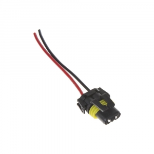 Plastový držák žárovky H10 - patice s kabelem (1ks)