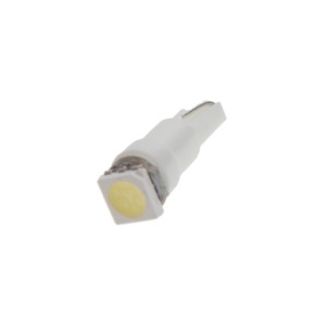 LED autožárovka W2x4,6d / T5 / 12V - bílá 1xSMD LED (2ks)