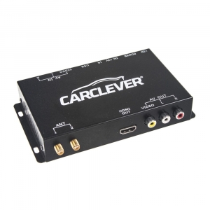 DVB-T2 / HEVC / H.265 digitální tuner s USB - 2x anténa CARCLEVER