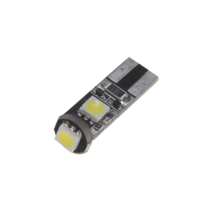 LED autožárovka 12V/T10/W5W - bílá 3xSMD CanBus (2ks)