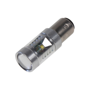 LED autožárovka BAY15d - 12V/24V bílá 6x5W CREE LED (2ks)