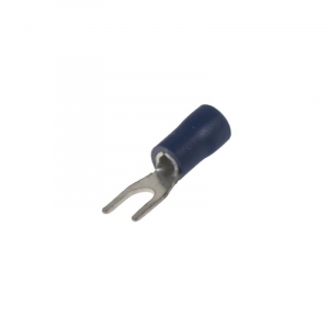 Kabelová vidlička - M4 / modrá (100ks)