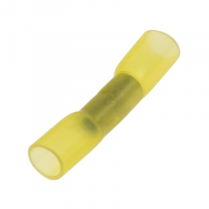Kabelová spojka - vodotěsná / žlutá (10ks)