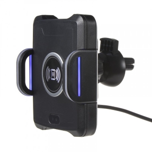 Univerzální QI držák pro telefony - motoricky ovládaný
