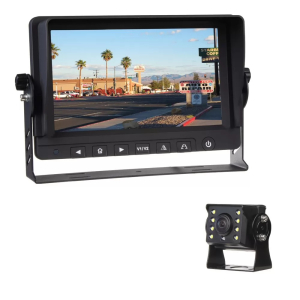 AHD kamerový systém 12V/24V - 140° kamera + 9&quot; LCD monitor (4-PIN)