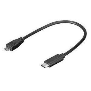 Kabelová redukce - USB-C / microUSB pro montáž DVRB s microUSB do vozů Škoda
