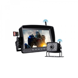 AHD bezdrátový digitální kamerový systém 12/24V - s 7&quot; monitorem / 2CH / DVR