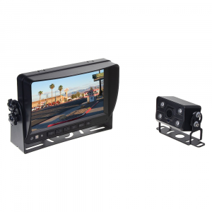 AHD kamerový systém 12V / 24V s DVR - 7&quot; LCD / 2 x 4PIN vstup / DVR / kamera / 15m kabel / CZ menu