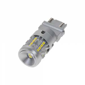 LED autožárovka T20 (3157) / 12-24V - bílá 26xSMD LED CANBUS (2ks)