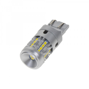 LED autožárovka T20 (7443) / 12-24V - bílá 26xSMD LED CANBUS (2ks)