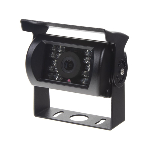 CVBS kamera - s IR přisvícením / PAL / NSTC / 90° / 12-24V (72x42x63mm)
