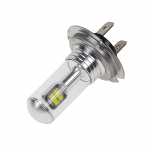 LED autožárovka H7 - 12V / 24V bílá 8x5W LED (2ks)