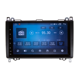 Multimediální autorádio Mercedes - 9&quot; LCD / Android / WI-FI / GPS / CarPlay / Bluetooth / 4G / 2x USB