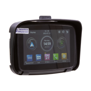 Monitor na motocykl - 5&quot; / Apple CarPlay / Android auto / Bluetooth / mini USB / micro SD