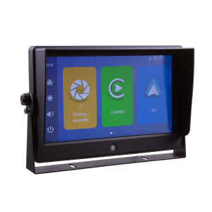 AHD monitor 10&quot; - s kvadrátorem a 4x 4PIN vstupy / DVR kamera / Apple CarPlay / Android auto / Bluetooth