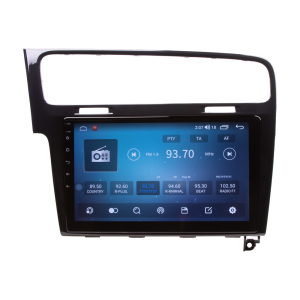Autorádio VW Golf 7 - 10,1&quot; LCD, Android, WI-FI, GPS, Carplay, Bluetooth, 2x USB, 4G